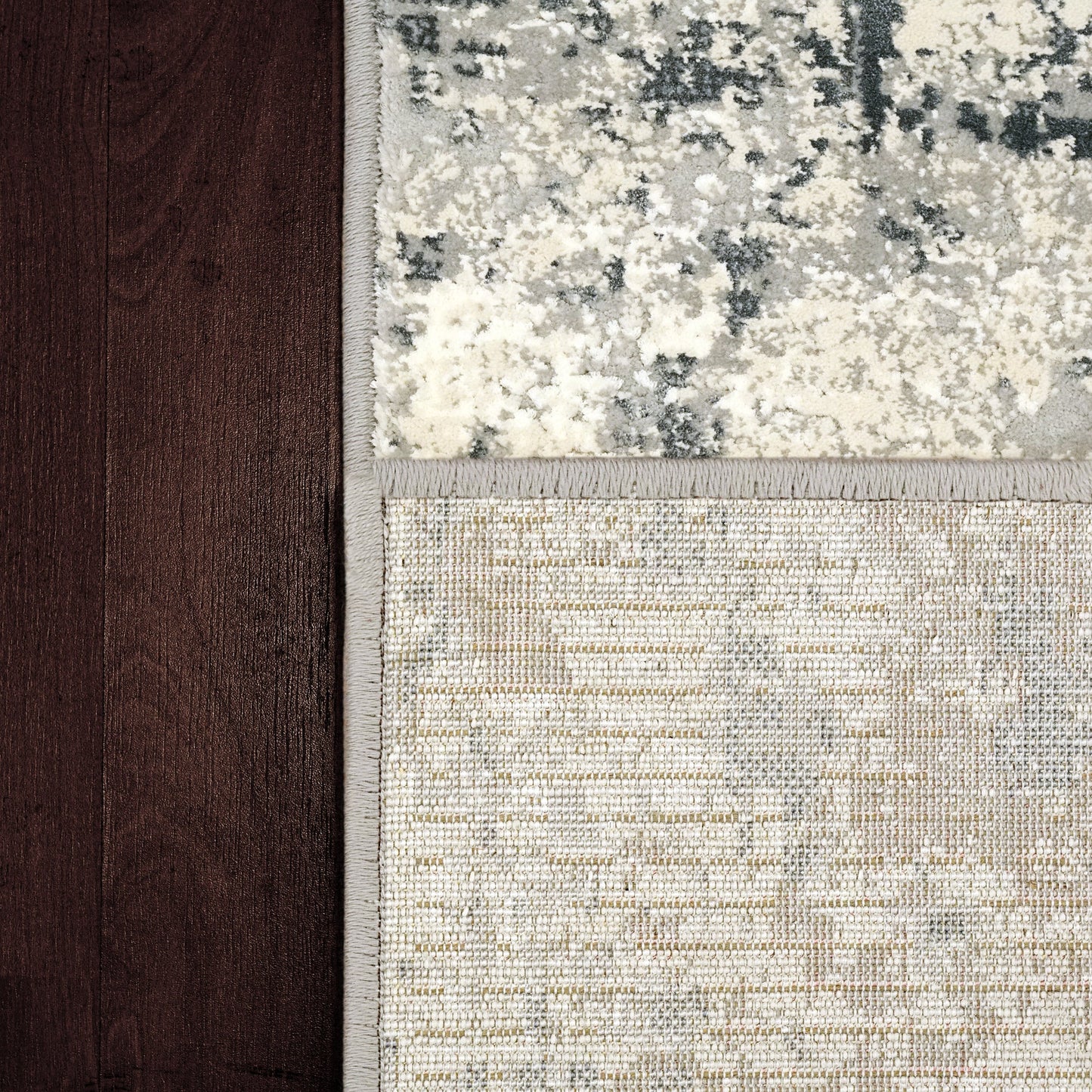 Dynamic Rugs Couture 52029 Ivory Grey Contemporary Machine - Made Rug - Rugs - Dynamic Rugs - Atlanta Designer Rugs