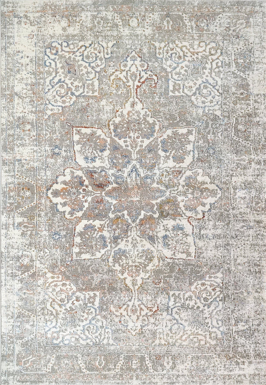 Dynamic Rugs Zen 8337 Grey Blue Transitional Machine - Made Rug - Rugs - Dynamic Rugs - Atlanta Designer Rugs