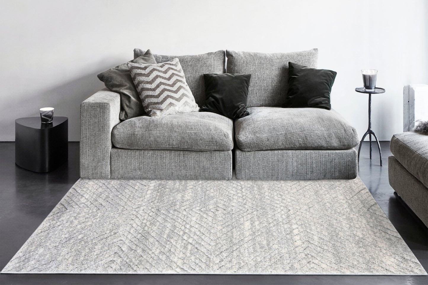 Dynamic Rugs Pike 11200 Grey Dark Grey Modern Machine - Made Rug - Rugs - Dynamic Rugs - Atlanta Designer Rugs