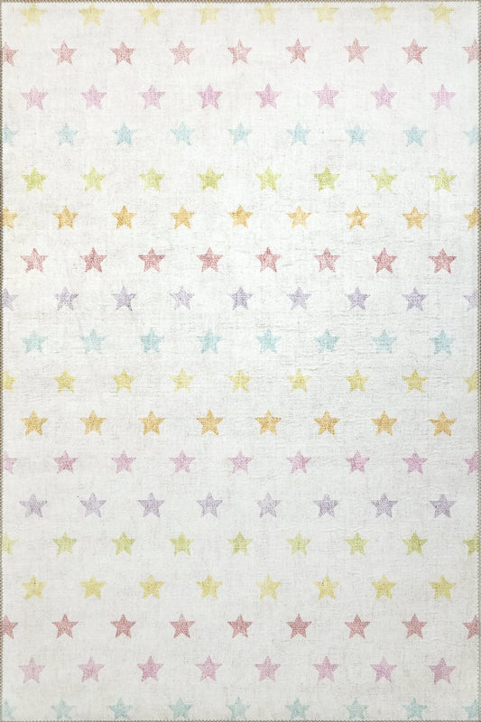 Dynamic Rugs Kidz 8084 Ivory Multi Children Machine - Made Rug - Rugs - Dynamic Rugs - Atlanta Designer Rugs