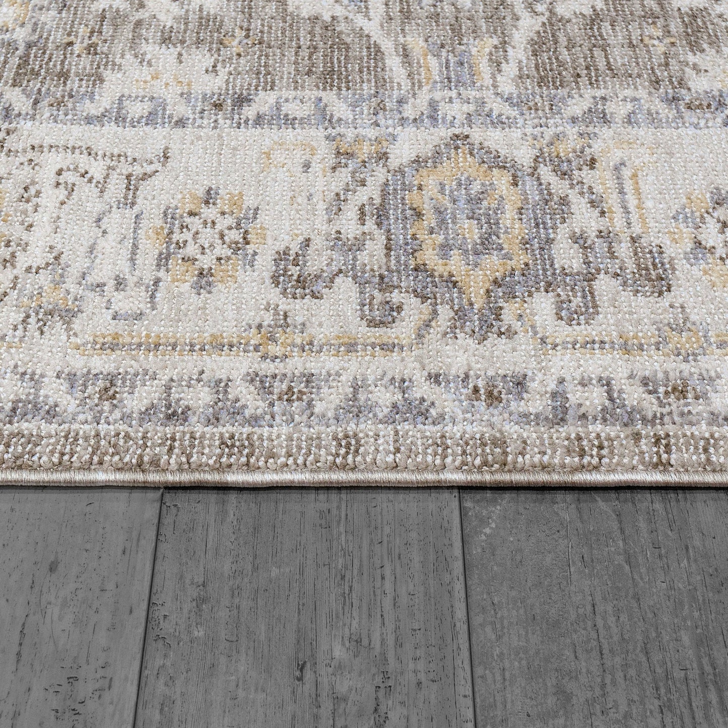 Dynamic Rugs Calypso 13505 Ivory Grey Transitional Machine - Made Rug - Rugs - Dynamic Rugs - Atlanta Designer Rugs