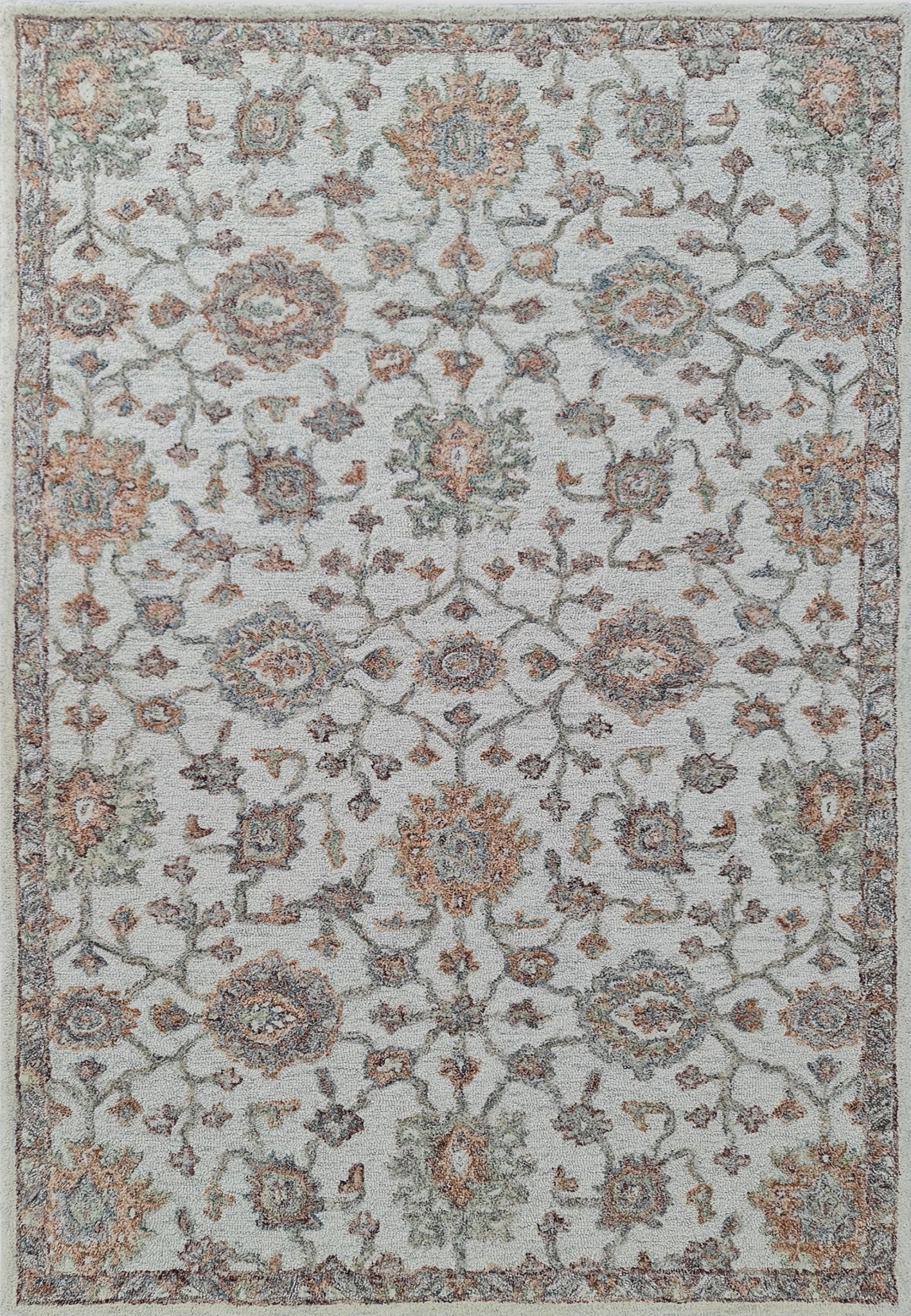 Dynamic Rugs Daisy 9084 Ivory Multi Transitional Handmade Rug - Rugs - Dynamic Rugs - Atlanta Designer Rugs