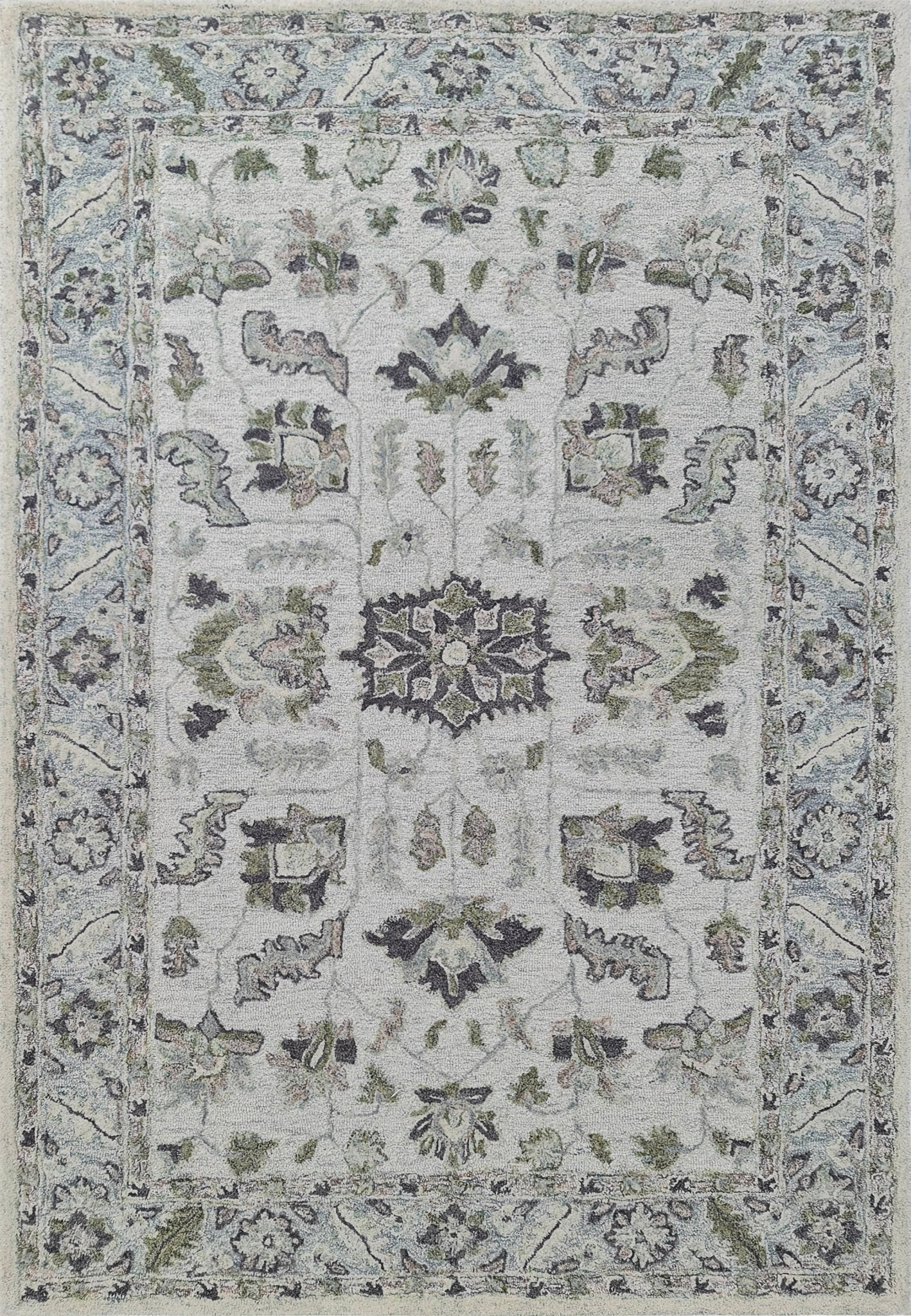 Dynamic Rugs Daisy 9083 Sage Multi Transitional Handmade Rug - Rugs - Dynamic Rugs - Atlanta Designer Rugs