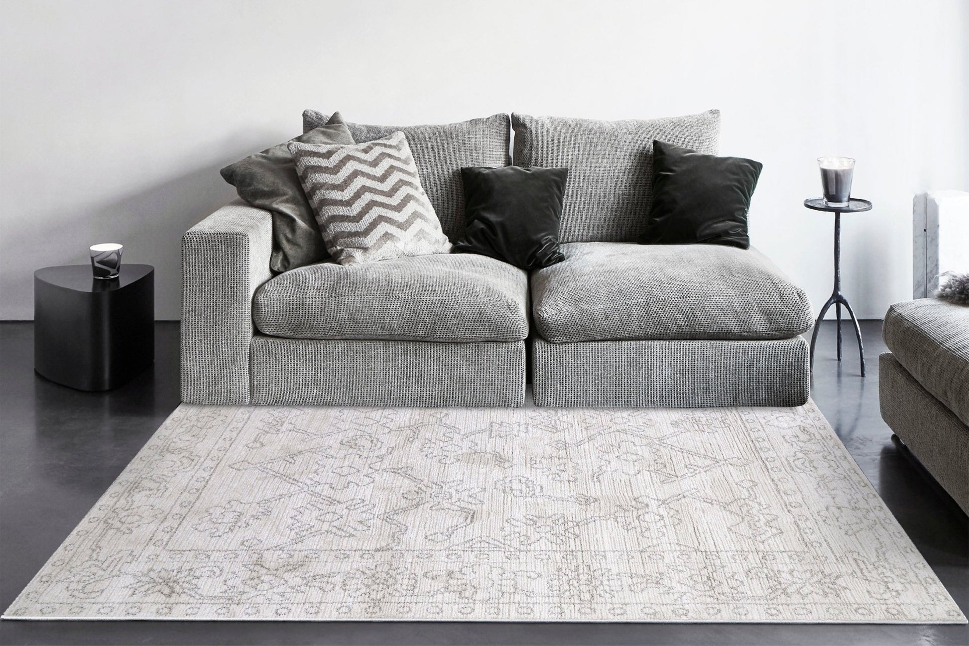 Dynamic Rugs Monroe 9802 Beige Grey Modern Machine - Made Rug - Rugs - Dynamic Rugs - Atlanta Designer Rugs