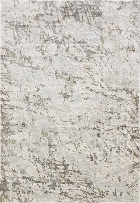 Dynamic Rugs Castilla 3554 Ivory Grey Modern Machine - Made Rug - Rugs - Dynamic Rugs - Atlanta Designer Rugs