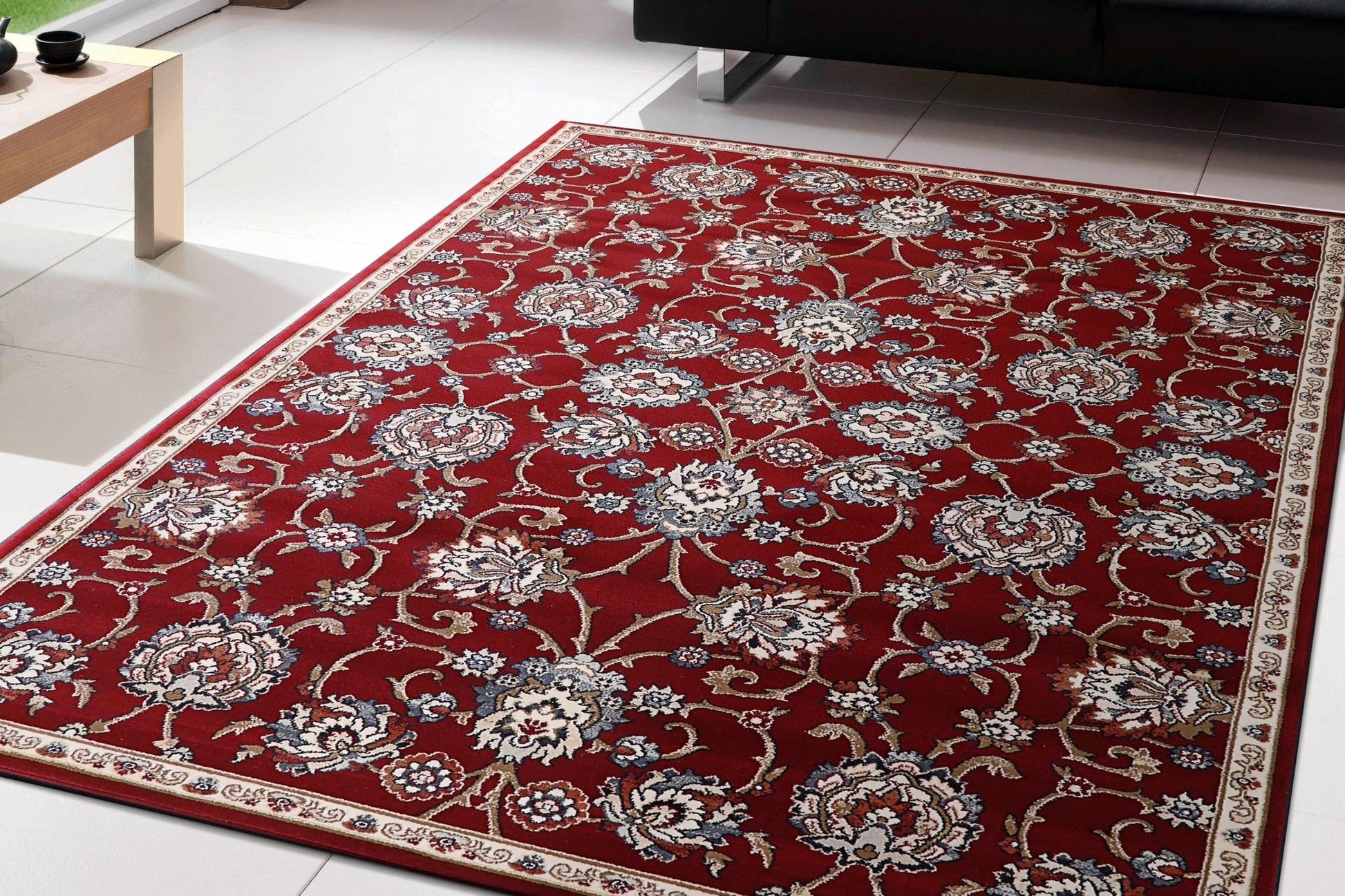 Dynamic Rugs Melody 985020 Red Traditional Machine - Made Rug - Rugs - Dynamic Rugs - Atlanta Designer Rugs