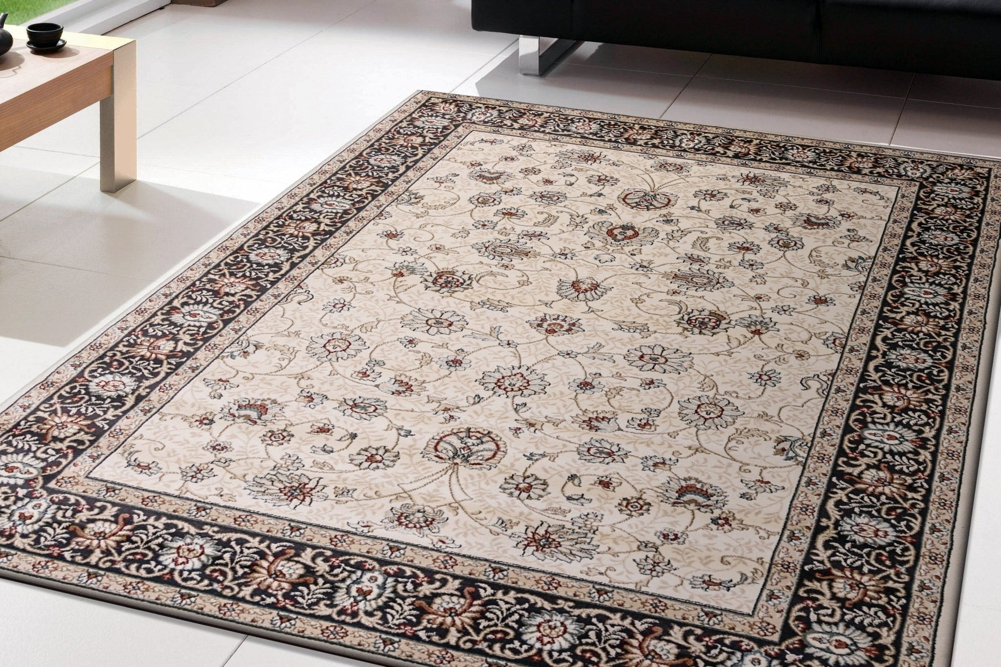 Dynamic Rugs Melody 985022 Ivory Traditional Machine - Made Rug - Rugs - Dynamic Rugs - Atlanta Designer Rugs