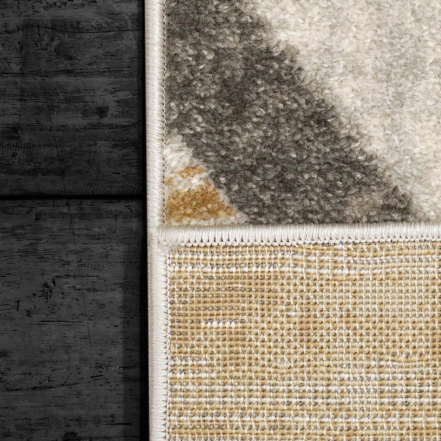 Dynamic Rugs Zahara 4415 Grey Gold Modern Machine - Made Rug - Rugs - Dynamic Rugs - Atlanta Designer Rugs