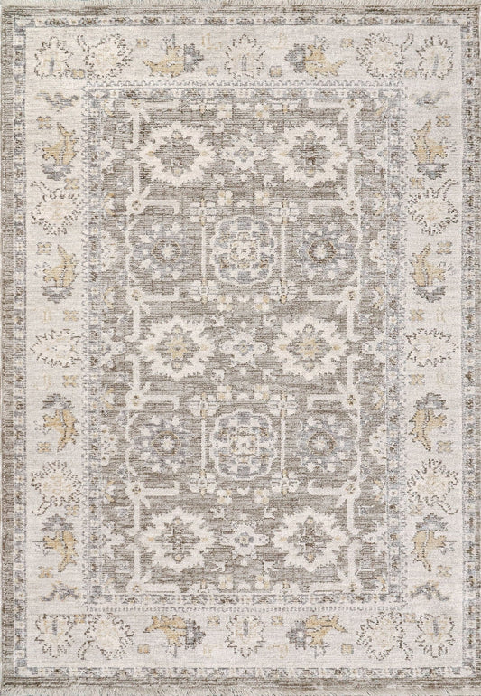 Dynamic Rugs Calypso 13507 Ivory Grey Transitional Machine - Made Rug - Rugs - Dynamic Rugs - Atlanta Designer Rugs