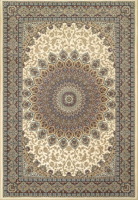 Dynamic Rugs Ancient Garden 57090 Ivory Traditional Machine - Made Rug - Rugs - Dynamic Rugs - Atlanta Designer Rugs