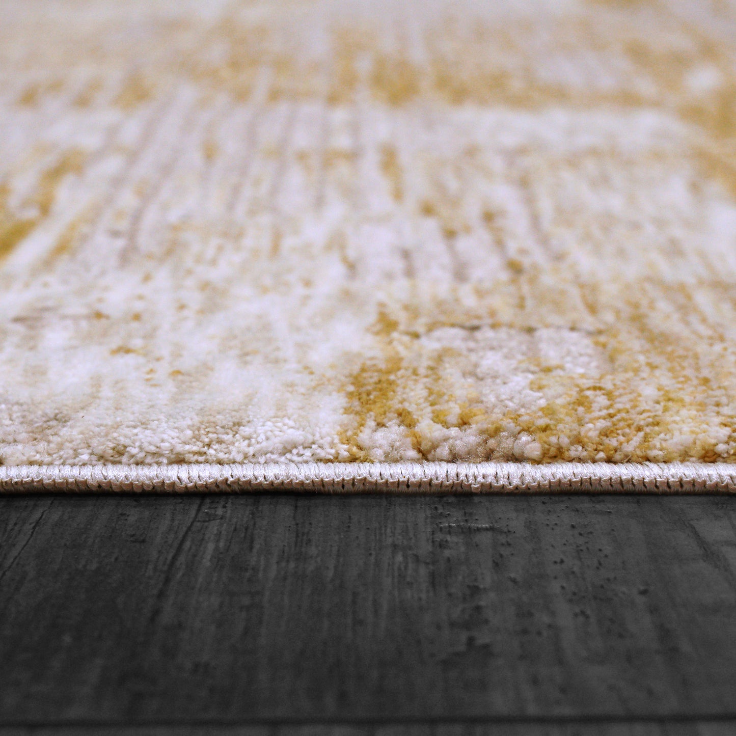 Dynamic Rugs Hudson 1454 Gold Modern Machine - Made Rug - Rugs - Dynamic Rugs - Atlanta Designer Rugs