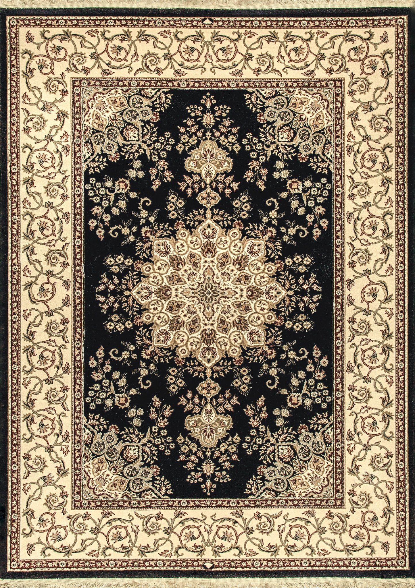 Dynamic Rugs Brilliant 7201 Black Traditional Machine - Made Rug - Rugs - Dynamic Rugs - Atlanta Designer Rugs