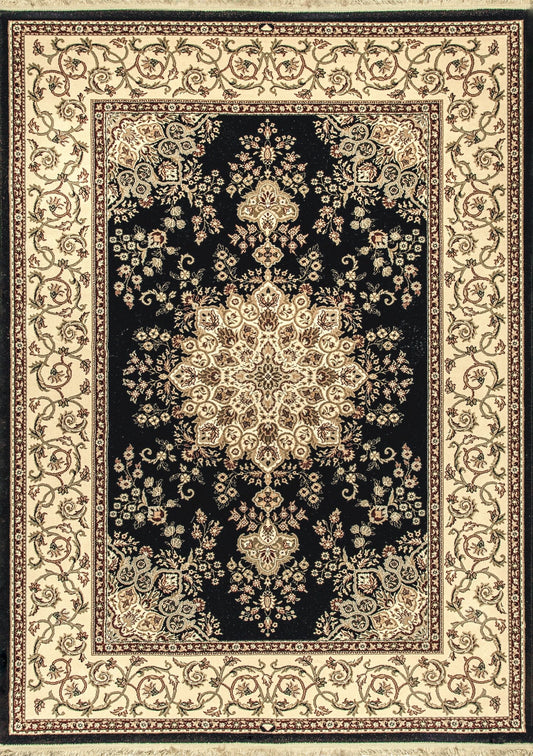 Dynamic Rugs Brilliant 7201 Black Traditional Machine - Made Rug - Rugs - Dynamic Rugs - Atlanta Designer Rugs