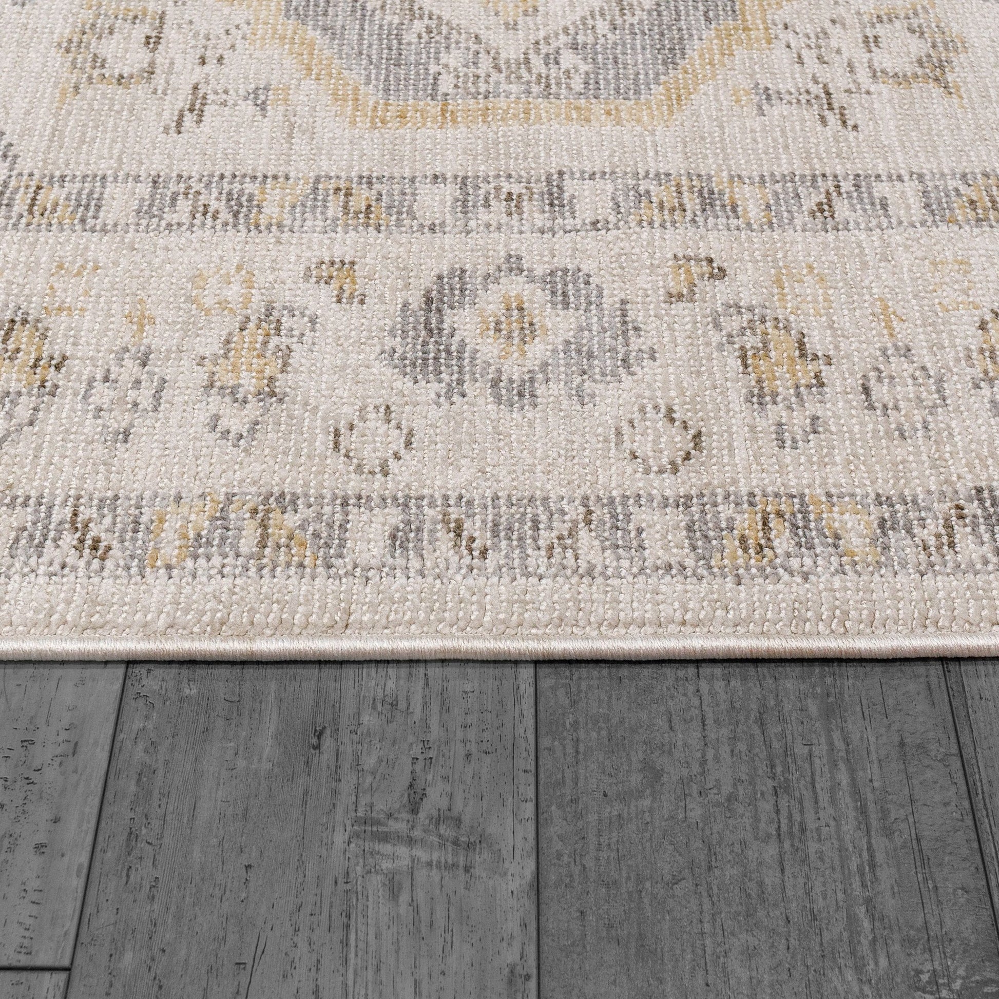 Dynamic Rugs Calypso 13504 Ivory Grey Traditional Machine - Made Rug - Rugs - Dynamic Rugs - Atlanta Designer Rugs