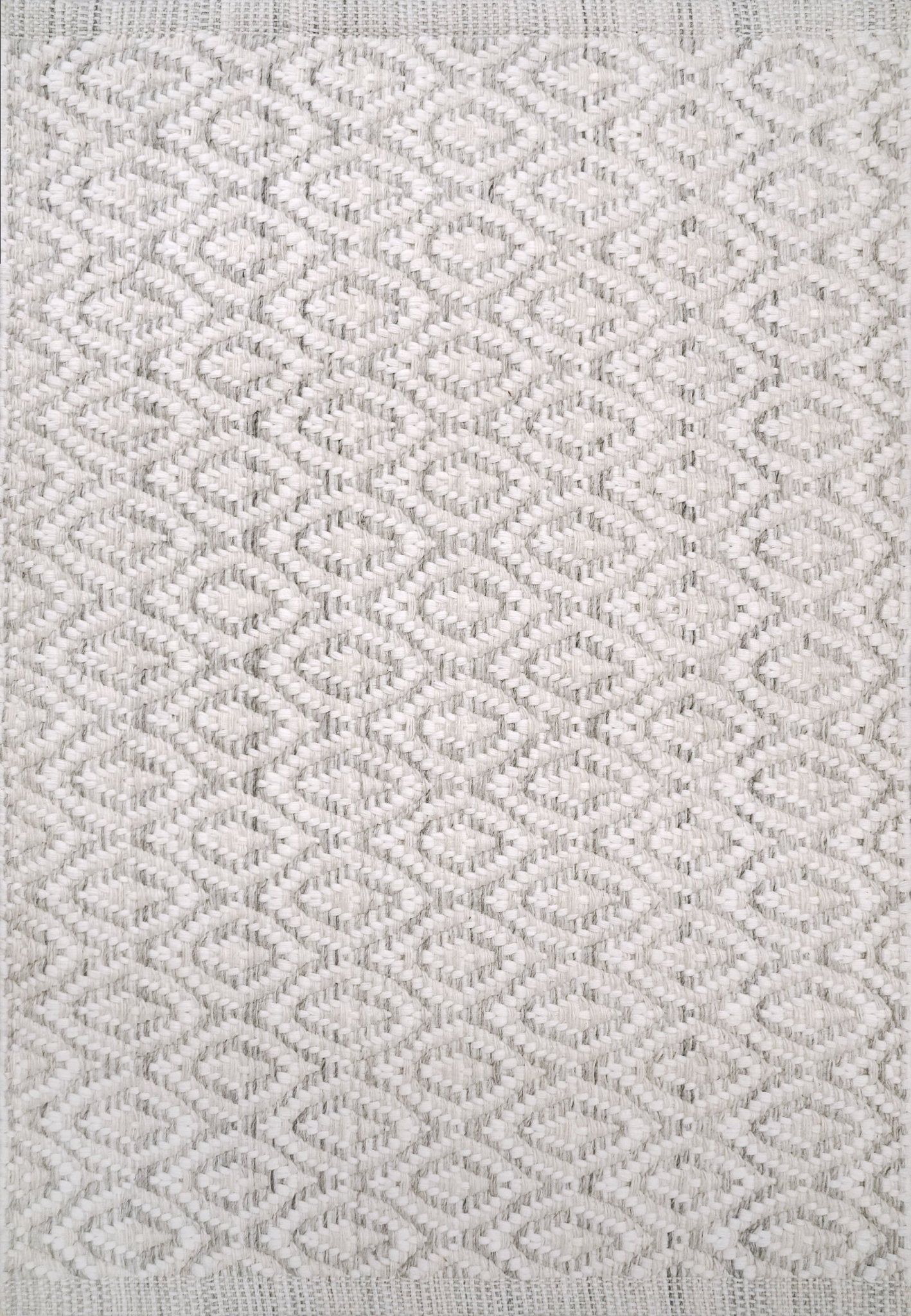 Dynamic Rugs Allegra 2987 Ivory Silver Modern Handmade Rug - Rugs - Dynamic Rugs - Atlanta Designer Rugs