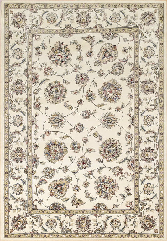 Dynamic Rugs Ancient Garden 57365 Ivory Ivory Traditional Machine - Made Rug - Rugs - Dynamic Rugs - Atlanta Designer Rugs