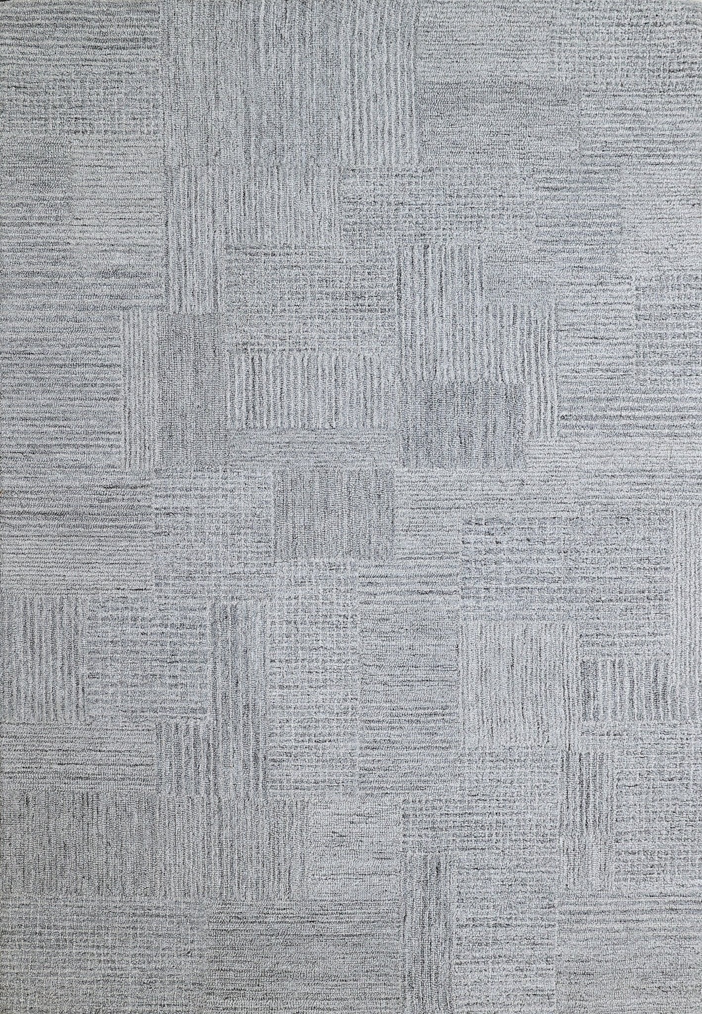 Dynamic Rugs Forever 7662 Light Grey Silver Modern Handmade Rug - Rugs - Dynamic Rugs - Atlanta Designer Rugs