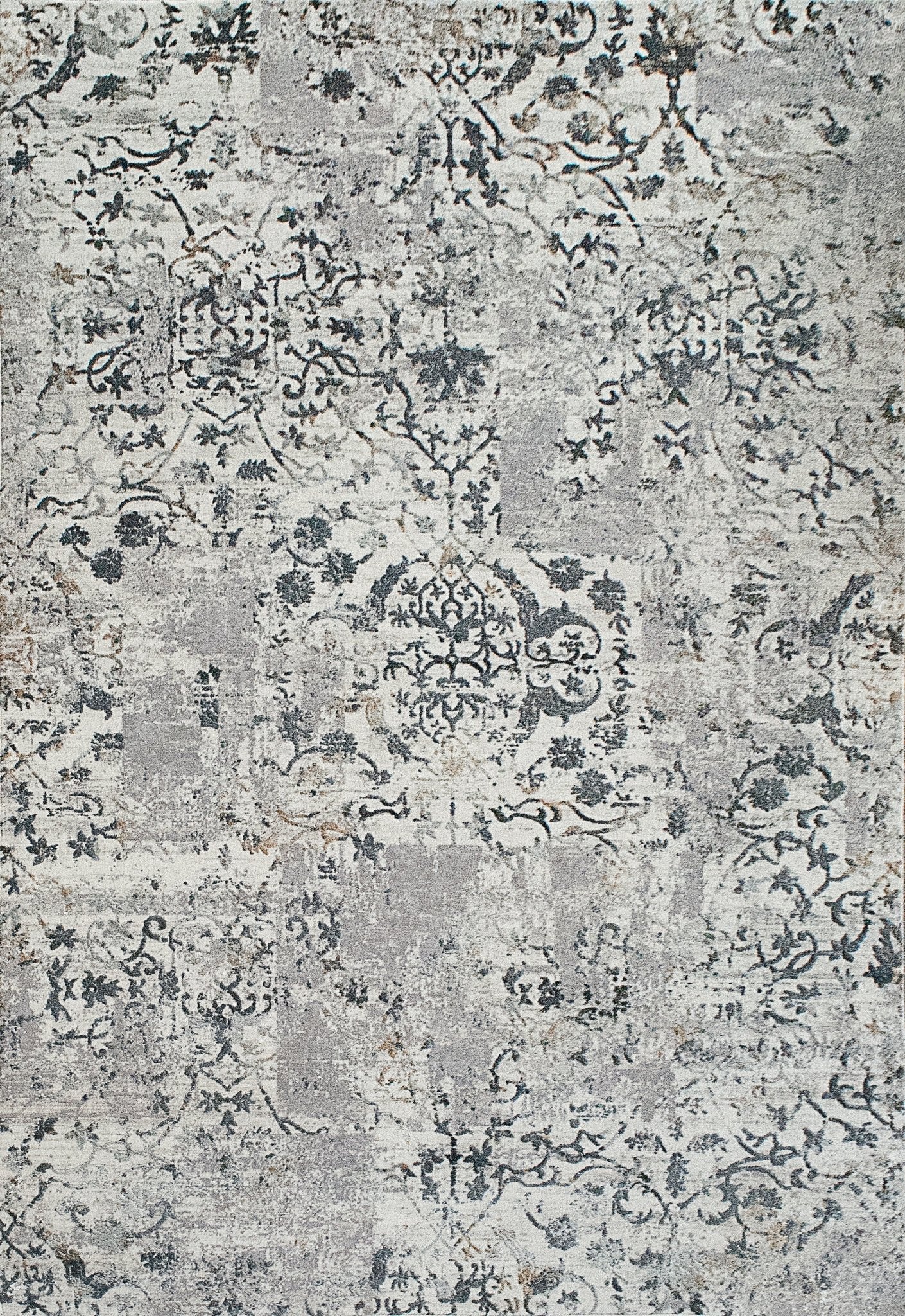 Dynamic Rugs Quartz 25010 Light Grey Traditional Machine - Made Rug - Rugs - Dynamic Rugs - Atlanta Designer Rugs