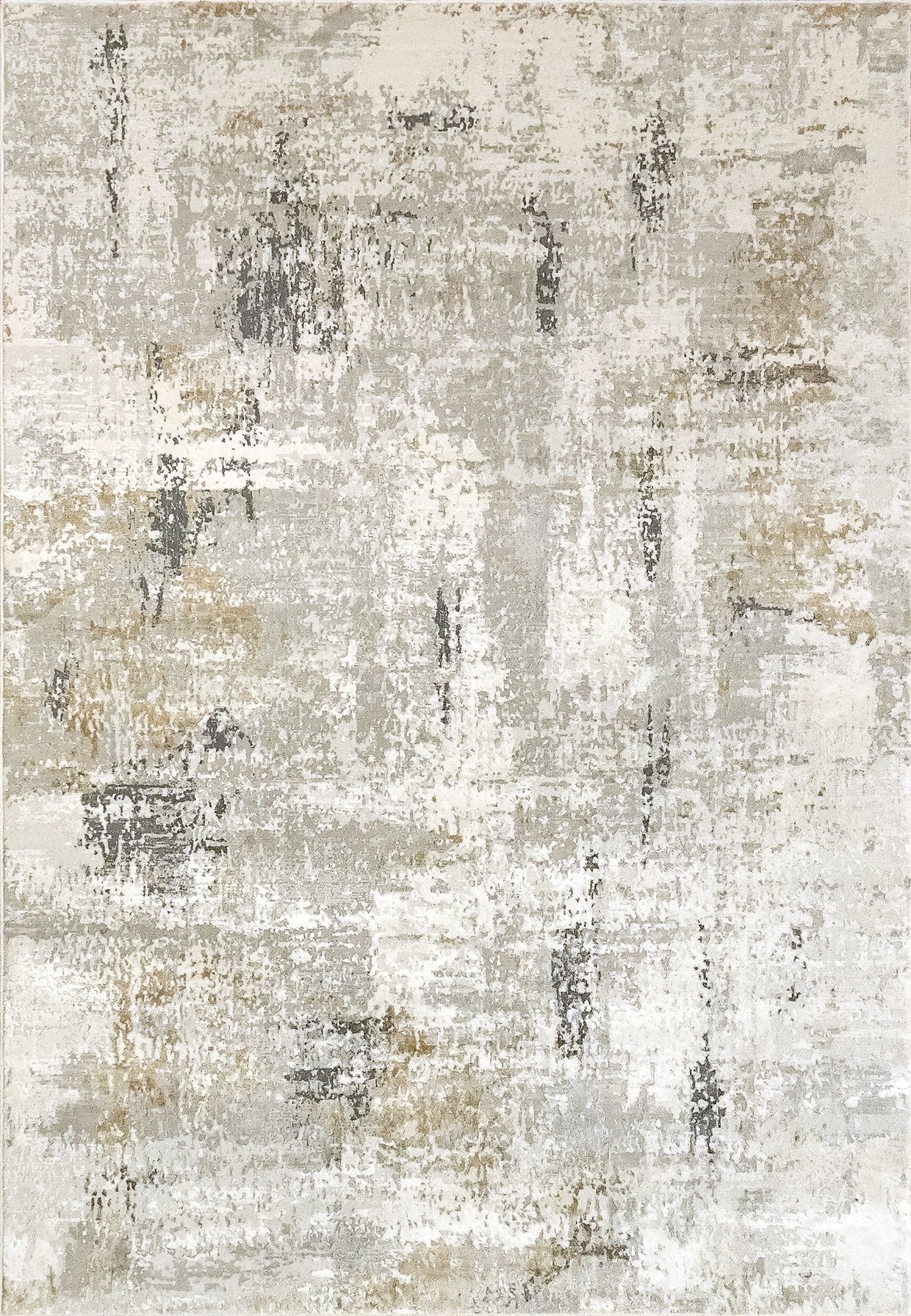 Dynamic Rugs Quartz 27048 Ivory Grey Transitional Machine - Made Rug - Rugs - Dynamic Rugs - Atlanta Designer Rugs