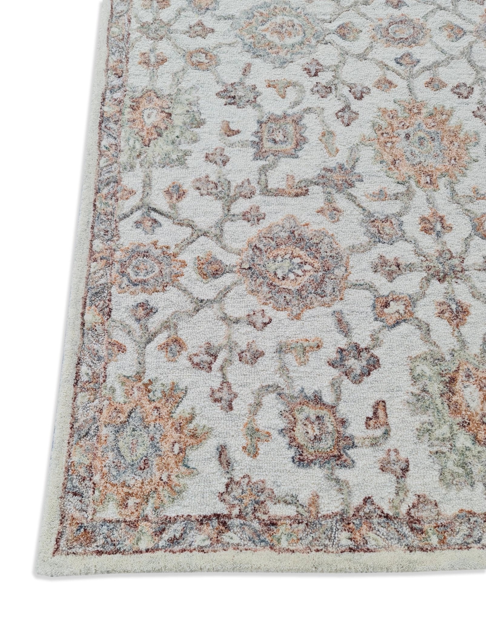 Dynamic Rugs Daisy 9084 Ivory Multi Transitional Handmade Rug - Rugs - Dynamic Rugs - Atlanta Designer Rugs