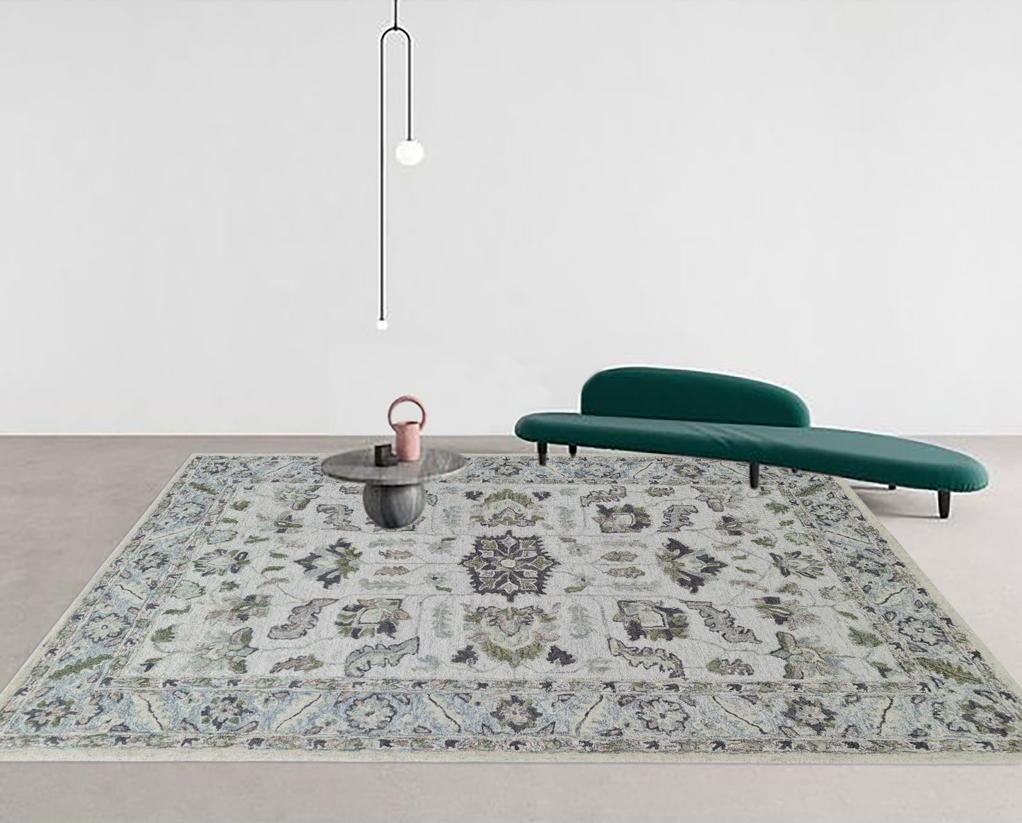 Dynamic Rugs Daisy 9083 Sage Multi Transitional Handmade Rug - Rugs - Dynamic Rugs - Atlanta Designer Rugs