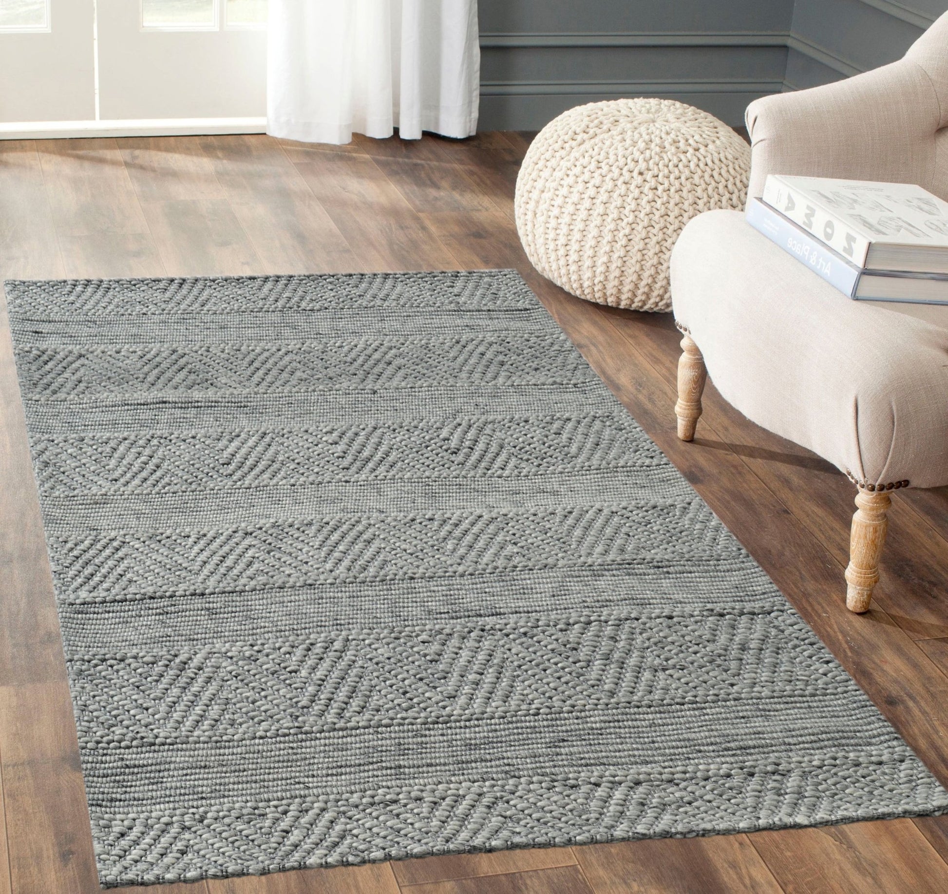 Dynamic Rugs Grove 6211 Grey Contemporary Handmade Rug - Rugs - Dynamic Rugs - Atlanta Designer Rugs