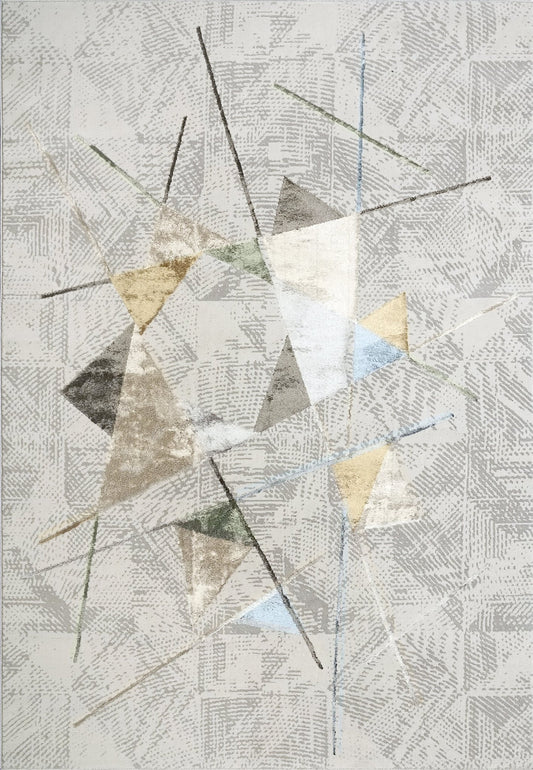 Dynamic Rugs Merit 6658 Grey Multi Modern Machine - Made Rug - Rugs - Dynamic Rugs - Atlanta Designer Rugs