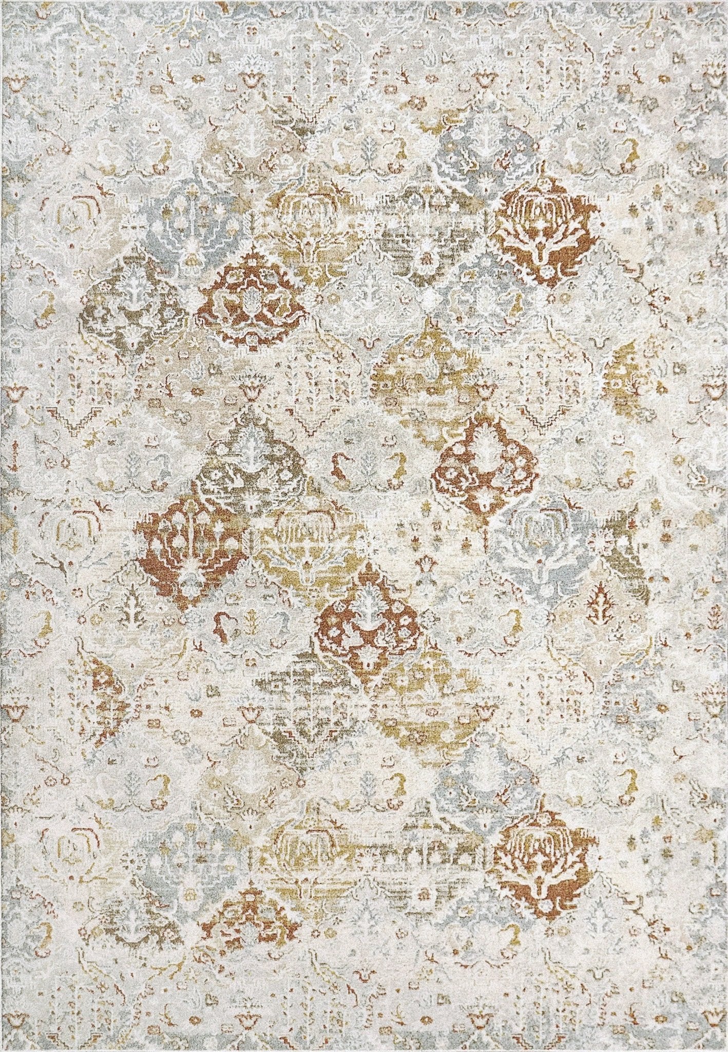 Dynamic Rugs Annalise 7602 Beige Multi Transitional Machine - Made Rug - Rugs - Dynamic Rugs - Atlanta Designer Rugs