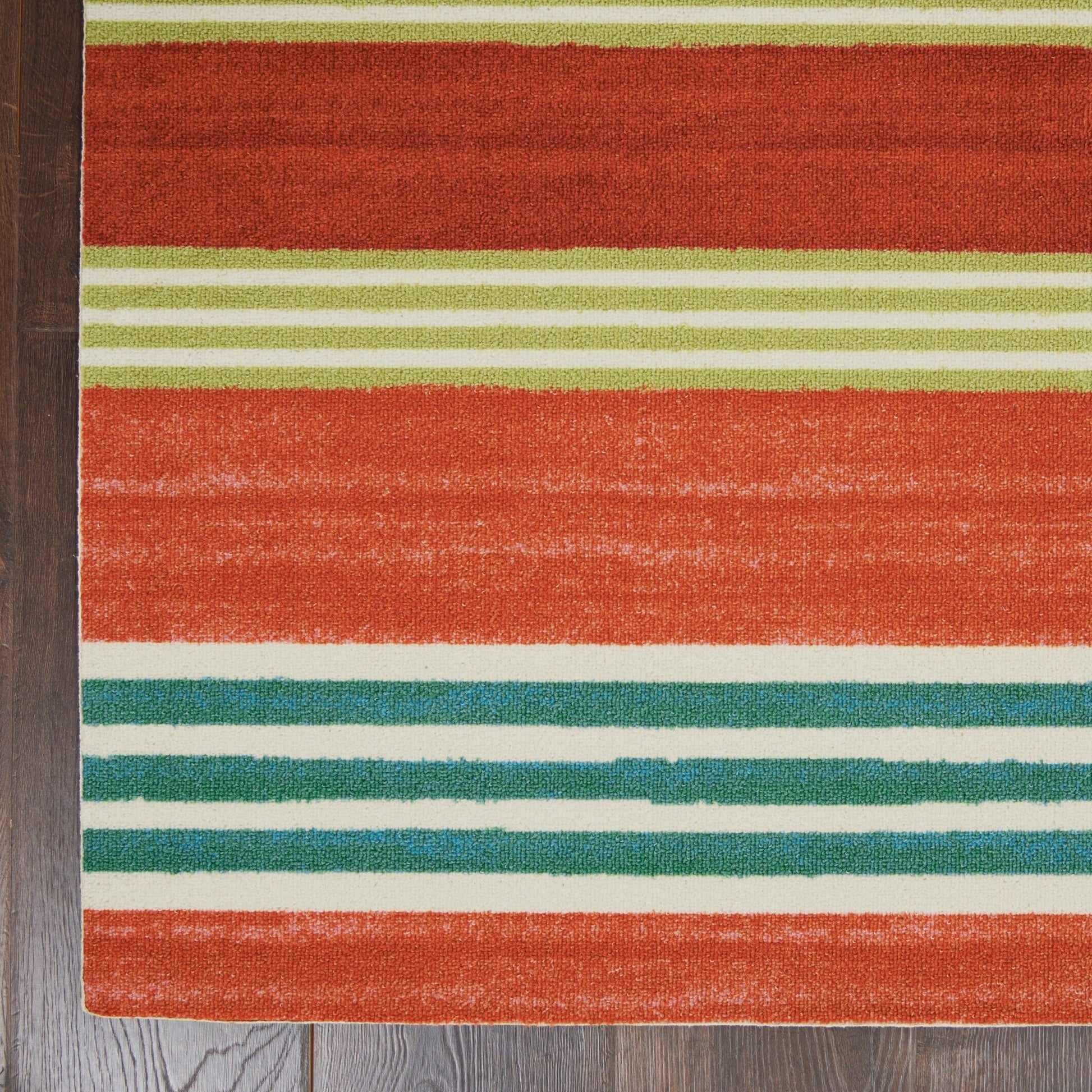 Waverly Sun N Shade SND71 Orange Contemporary Machinemade Rug - Rugs - Waverly - Atlanta Designer Rugs