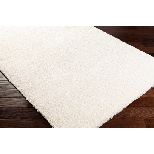 Surya Deluxe Shag DXS-2300 White Modern Machinemade Rug