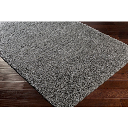 Surya Deluxe Shag DXS-2303 Charcoal Modern Machinemade Rug