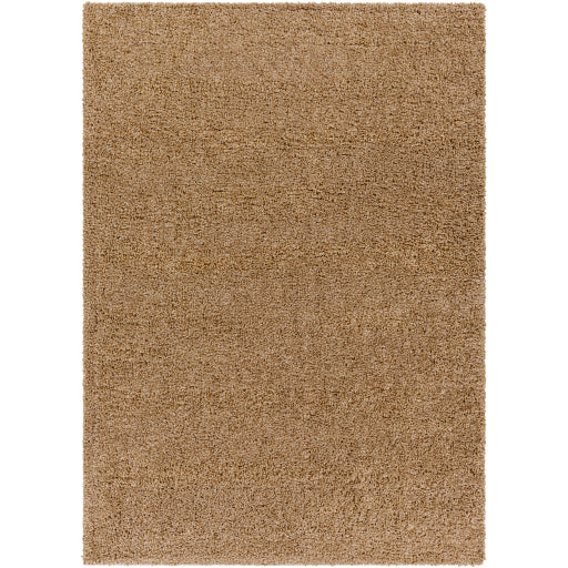 Surya Deluxe Shag DXS-2321 Medium Brown Modern Machinemade Rug