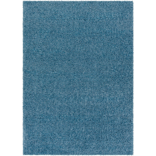 Surya Deluxe Shag DXS-2325 Blue Modern Machinemade Rug