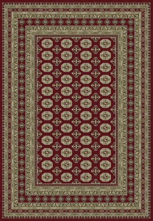 Dynamic Rugs Ancient Garden 57102 Red Beige Traditional Machine - Made Rug - Rugs - Dynamic Rugs - Atlanta Designer Rugs