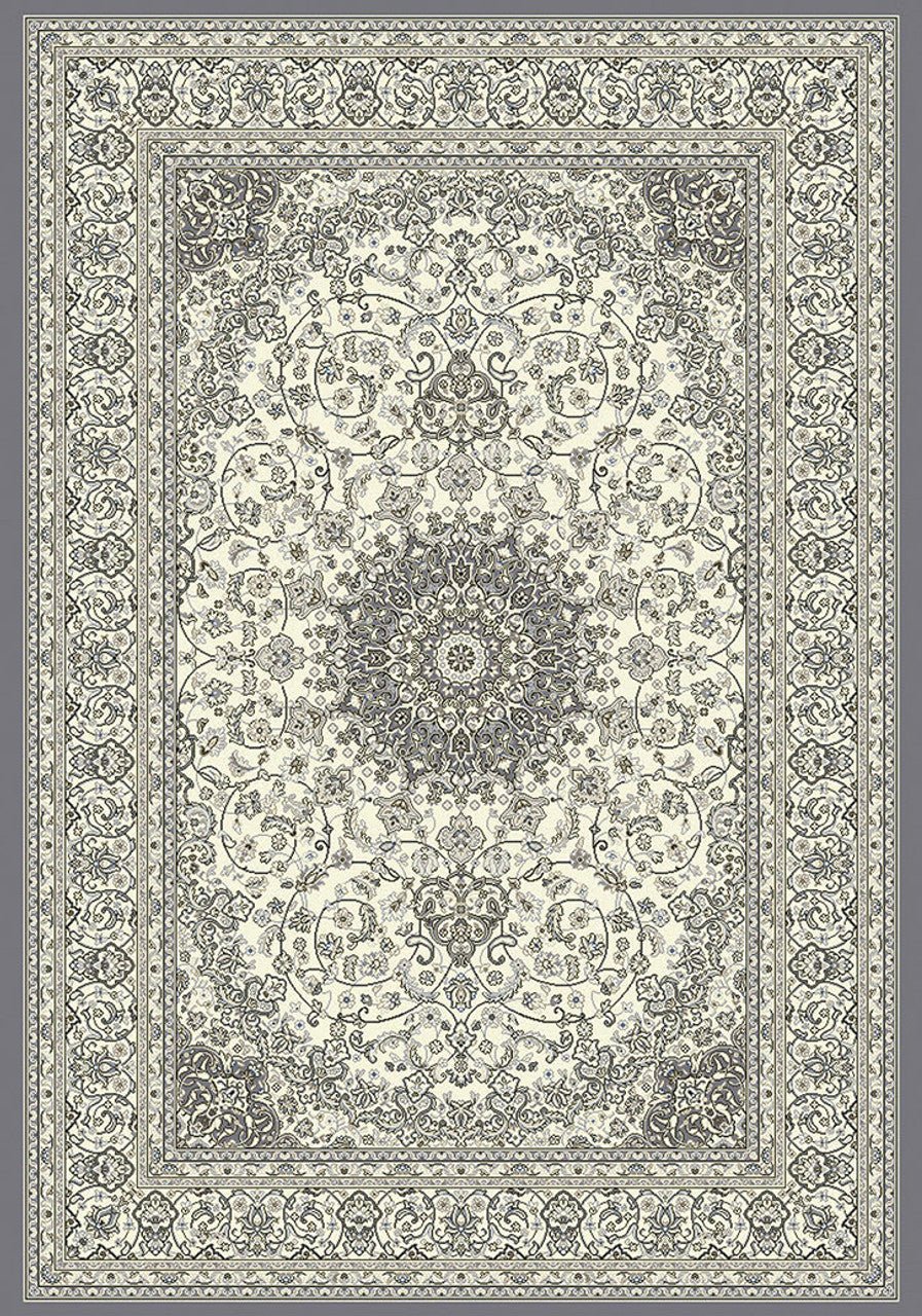 Dynamic Rugs Ancient Garden 57119 Cream Grey Traditional Machine - Made Rug - Rugs - Dynamic Rugs - Atlanta Designer Rugs