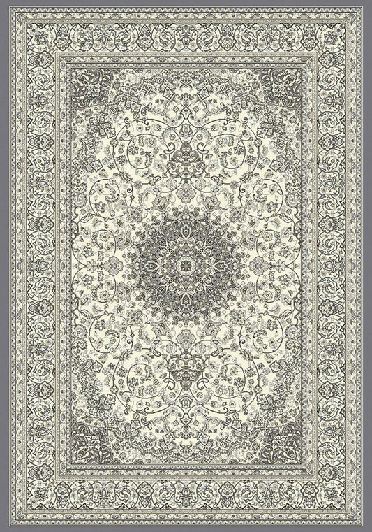 Dynamic Rugs Ancient Garden 57119 Cream Grey Traditional Machine - Made Rug - Rugs - Dynamic Rugs - Atlanta Designer Rugs