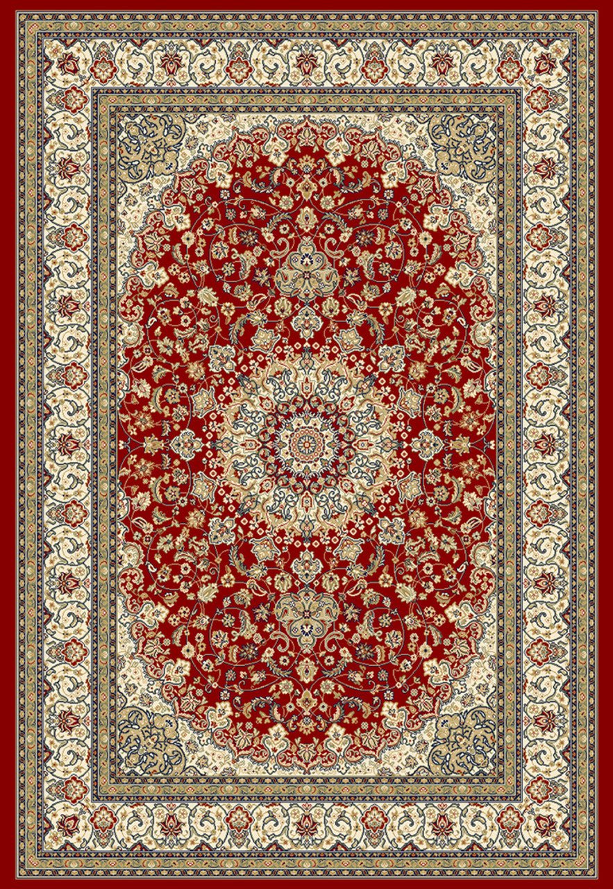 Dynamic Rugs Ancient Garden 57119 Red Ivory Traditional Machine - Made Rug - Rugs - Dynamic Rugs - Atlanta Designer Rugs