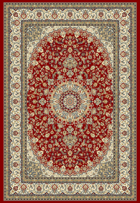 Dynamic Rugs Ancient Garden 57119 Red Ivory Traditional Machine - Made Rug - Rugs - Dynamic Rugs - Atlanta Designer Rugs