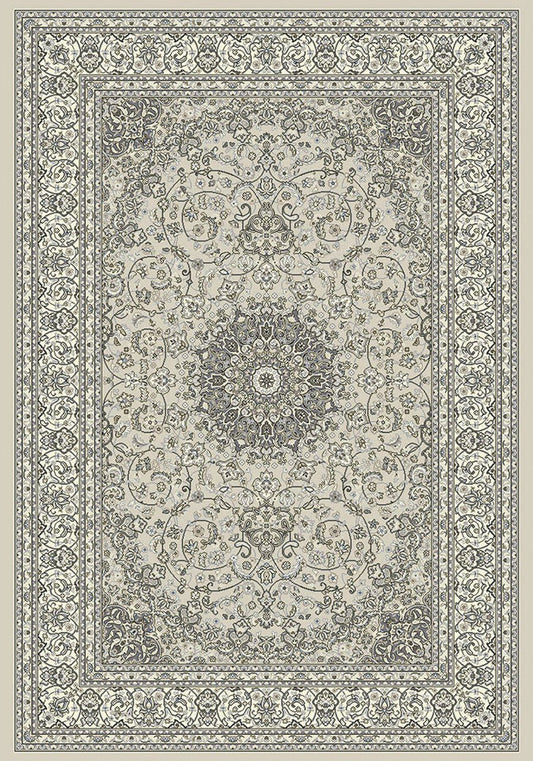 Dynamic Rugs Ancient Garden 57119 Soft Grey Cream Traditional Machine - Made Rug - Rugs - Dynamic Rugs - Atlanta Designer Rugs