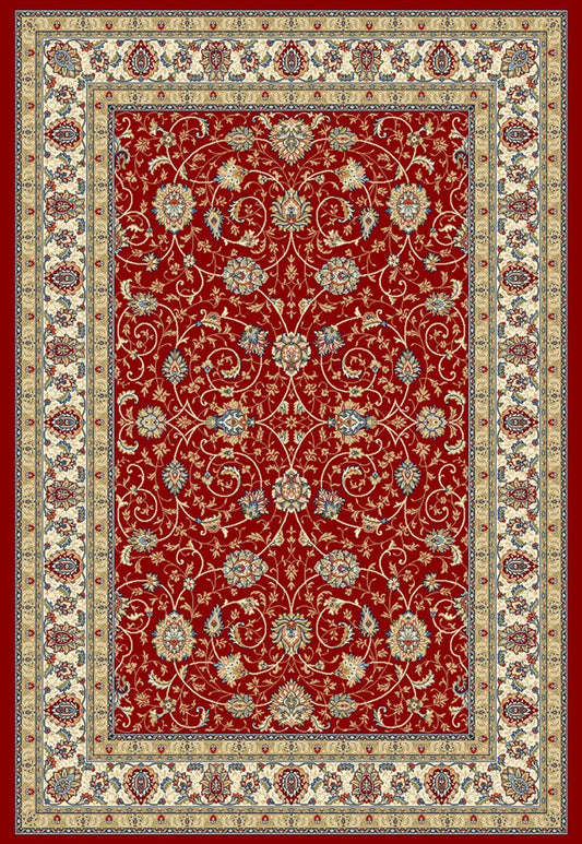 Dynamic Rugs Ancient Garden 57120 Red Ivory Traditional Machine - Made Rug - Rugs - Dynamic Rugs - Atlanta Designer Rugs