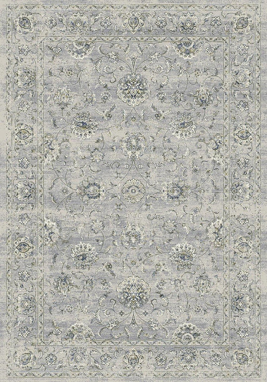 Dynamic Rugs Ancient Garden 57126 Silver Grey Traditional Machine - Made Rug - Rugs - Dynamic Rugs - Atlanta Designer Rugs