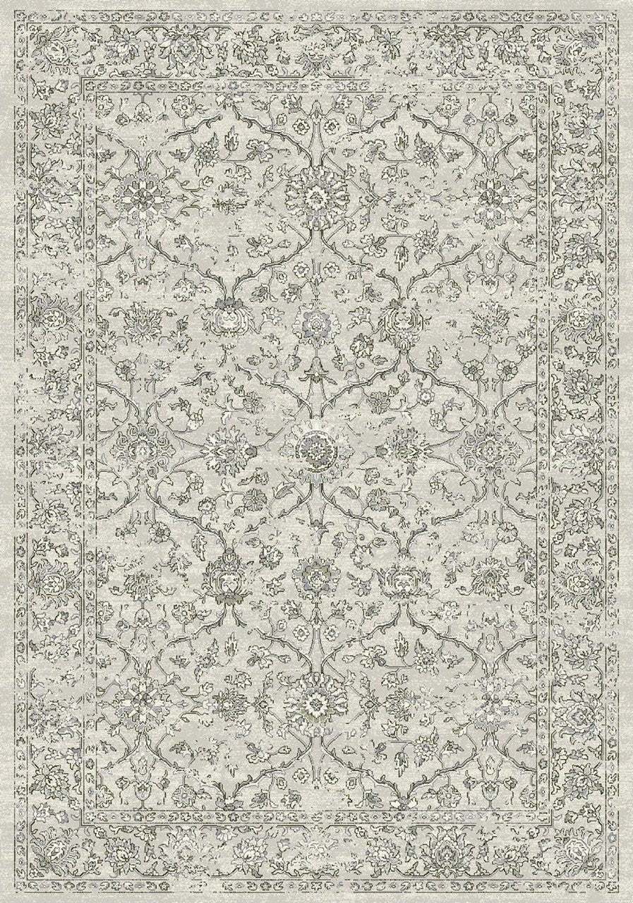 Dynamic Rugs Ancient Garden 57136 Silver Grey Traditional Machine - Made Rug - Rugs - Dynamic Rugs - Atlanta Designer Rugs