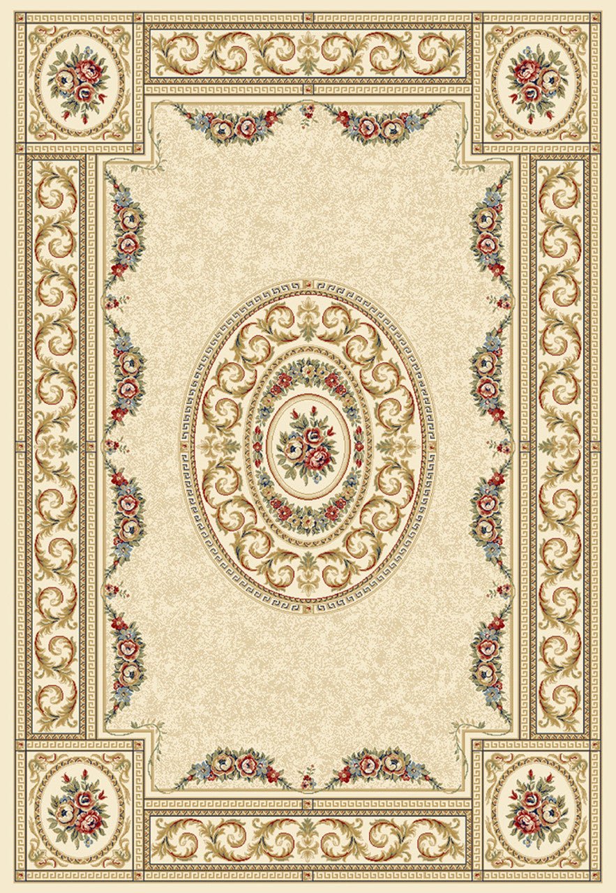 Dynamic Rugs Ancient Garden 57226 Ivory Traditional Machine - Made Rug - Rugs - Dynamic Rugs - Atlanta Designer Rugs