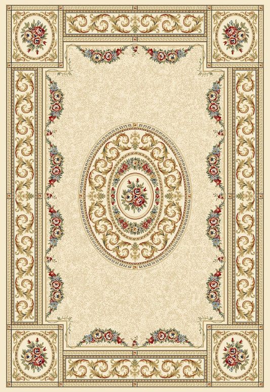 Dynamic Rugs Ancient Garden 57226 Ivory Traditional Machine - Made Rug - Rugs - Dynamic Rugs - Atlanta Designer Rugs