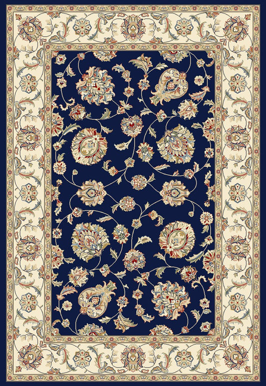 Dynamic Rugs Ancient Garden 57365 Blue Ivory Traditional Machine - Made Rug - Rugs - Dynamic Rugs - Atlanta Designer Rugs