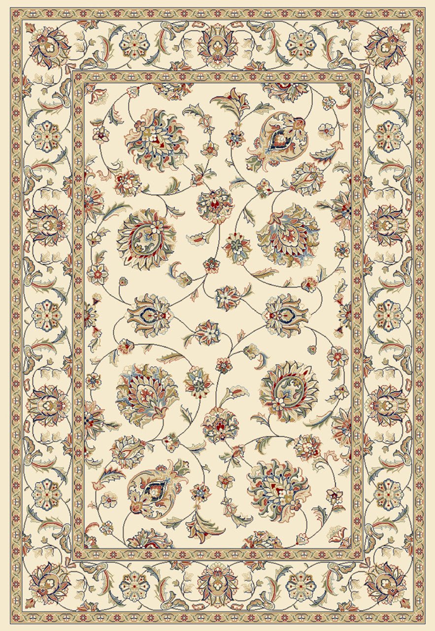 Dynamic Rugs Ancient Garden 57365 Ivory Traditional Machine - Made Rug - Rugs - Dynamic Rugs - Atlanta Designer Rugs