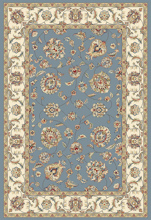 Dynamic Rugs Ancient Garden 57365 Light Blue Ivory Traditional Machine - Made Rug - Rugs - Dynamic Rugs - Atlanta Designer Rugs