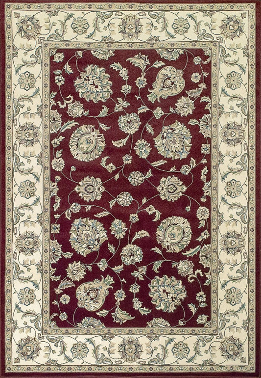 Dynamic Rugs Ancient Garden 57365 Red Ivory Traditional Machine - Made Rug - Rugs - Dynamic Rugs - Atlanta Designer Rugs