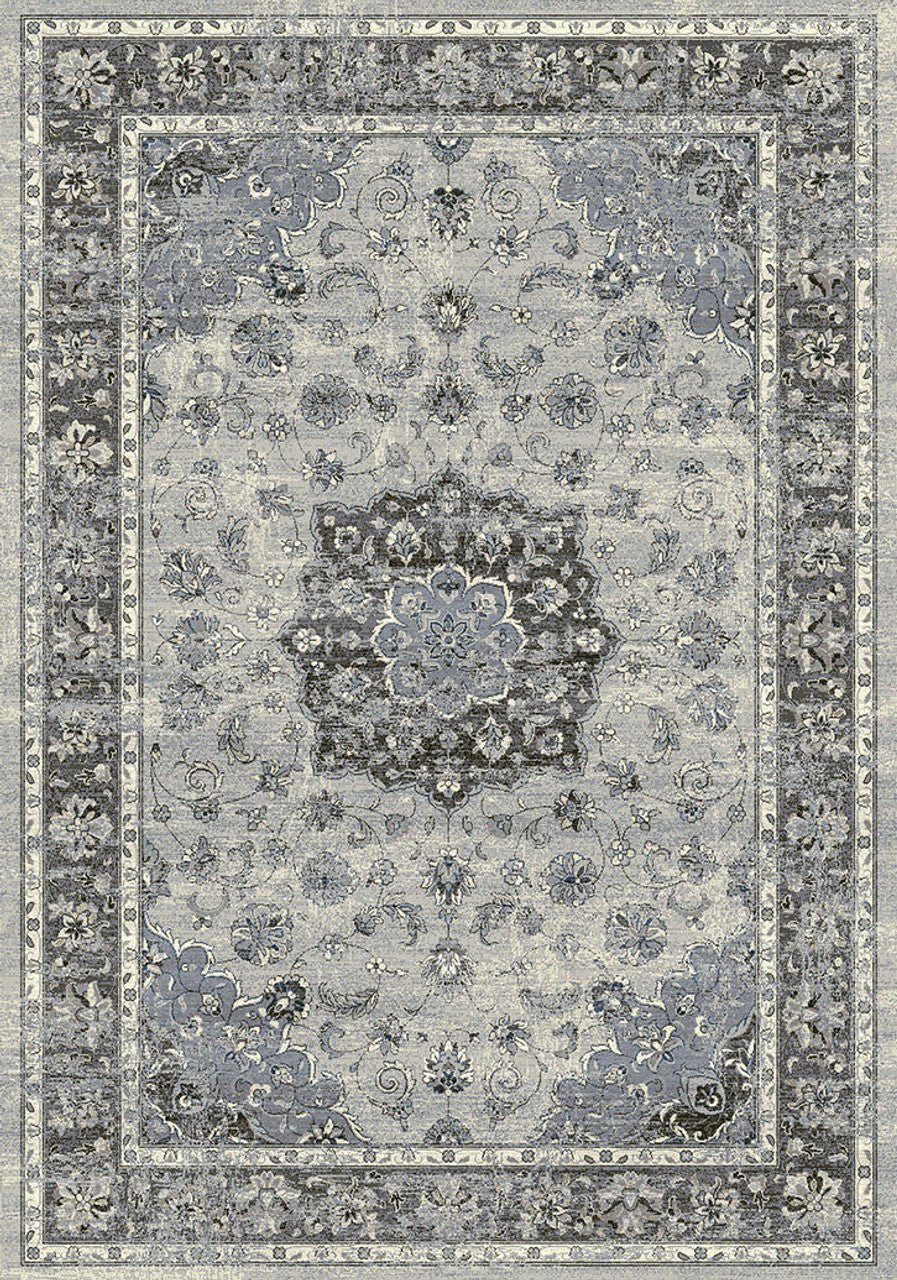 Dynamic Rugs Ancient Garden 57559 Silver Grey Traditional Machine - Made Rug - Rugs - Dynamic Rugs - Atlanta Designer Rugs