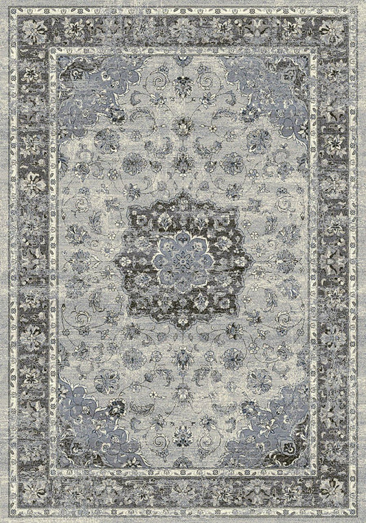 Dynamic Rugs Ancient Garden 57559 Silver Grey Traditional Machine - Made Rug - Rugs - Dynamic Rugs - Atlanta Designer Rugs